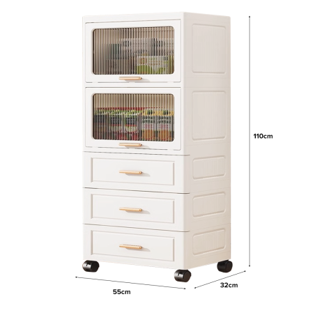 LACEE Flip Top Drawer Cabinet