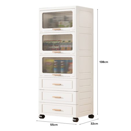 LACEE Flip Top Drawer Cabinet