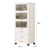 LACEE Flip Top Storage Drawer Cabinet