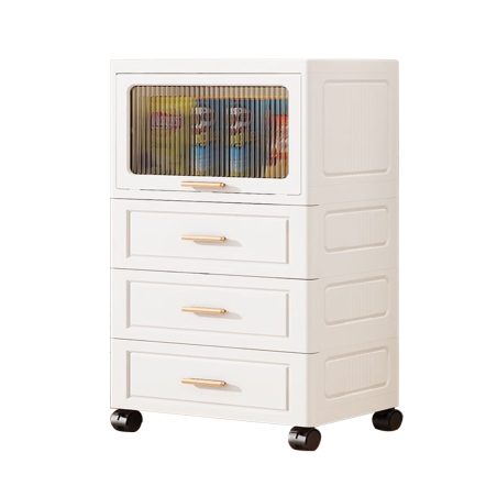LACEE Flip Top Storage Drawer Cabinet LACEE Flip Top Storage Drawer Cabinet
