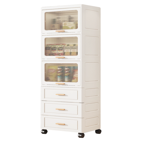 LACEE Flip Top Storage Drawer Cabinet LACEE Flip Top Storage Drawer Cabinet