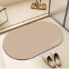 DREAMAX WUBSHET Soft Diatomite Floor Mat / Round - JIJI.SG