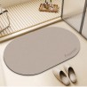 DREAMAX WUBSHET Soft Diatomite Floor Mat / Round - JIJI.SG