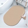 DREAMAX WUBSHET Soft Diatomite Floor Mat / Round - JIJI.SG