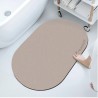 DREAMAX WUBSHET Soft Diatomite Floor Mat / Round - JIJI.SG