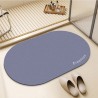 DREAMAX WUBSHET Soft Diatomite Floor Mat / Round - JIJI.SG