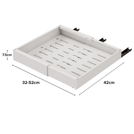 MENDEL Pull-Out Extendable Cabinet Storage Rack