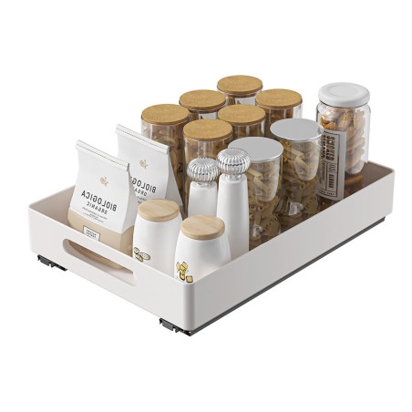 WESLEN Pull-Out Condiments Cabinet Storage Rack