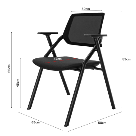 ANDRIN Training Chair, Foldable