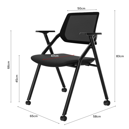 ANDRIN Training Chair, Foldable