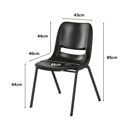 Tizian Conference Chair, Stackable