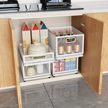 RAYN Pull-out Stackable Cabinet Rack