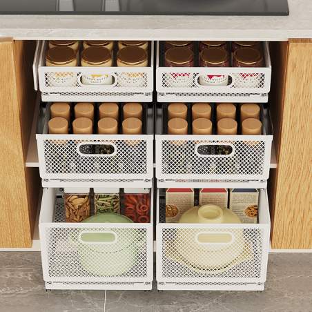 RAYN Pull-out Stackable Cabinet Rack