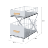 HYDD Under Sink Height Adjustable Pull-out Shelve Rack - JIJI.SG