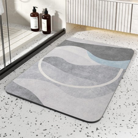 BUHLER Geometry Soft Diatomite Floor Mat