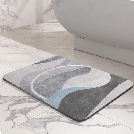 BUHLER Geometry Soft Diatomite Floor Mat