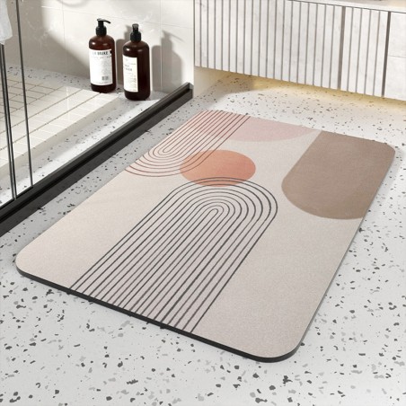 WIDMER Geometry Soft Diatomite Floor Mat