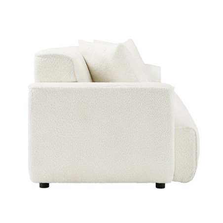 ELOUAN 3 Seater Sofa, Bouclé Fabric