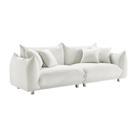 LOUISA 3 Seater Sofa, Bouclé Fabric