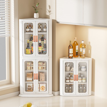 NANDOR Corner Storage Cabinet