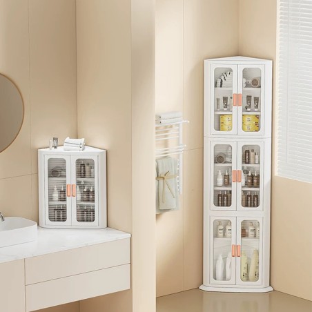 NANDOR Corner Storage Cabinet