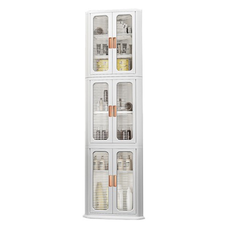 NANDOR Corner Storage Cabinet