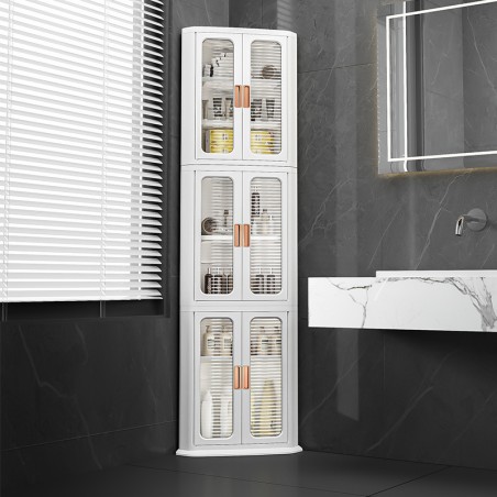 NANDOR Corner Storage Cabinet