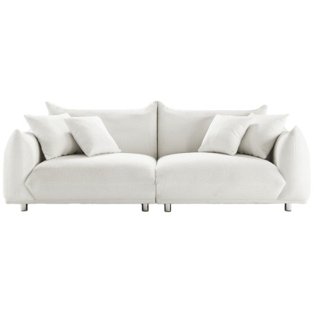 LOUISA 3 Seater Sofa, Bouclé Fabric