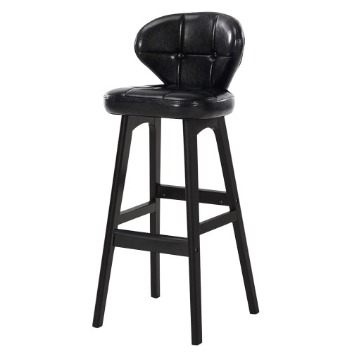 ALVARO Bar Stool with Backrest