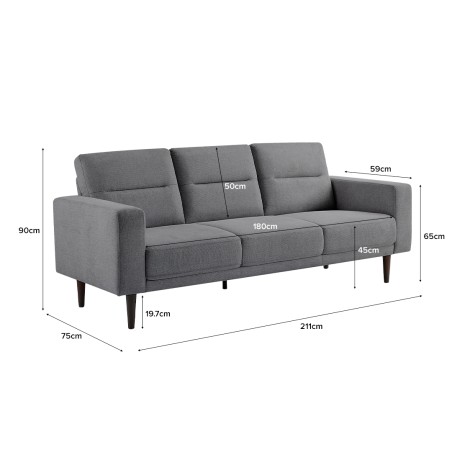 ARIANE 3 Seater Sofa