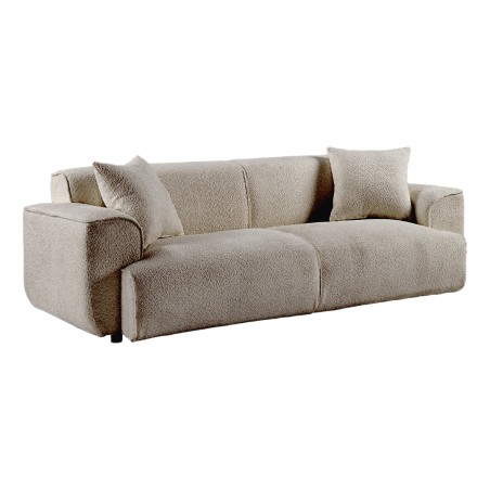 ELOUAN 3 Seater Sofa, Bouclé Fabric