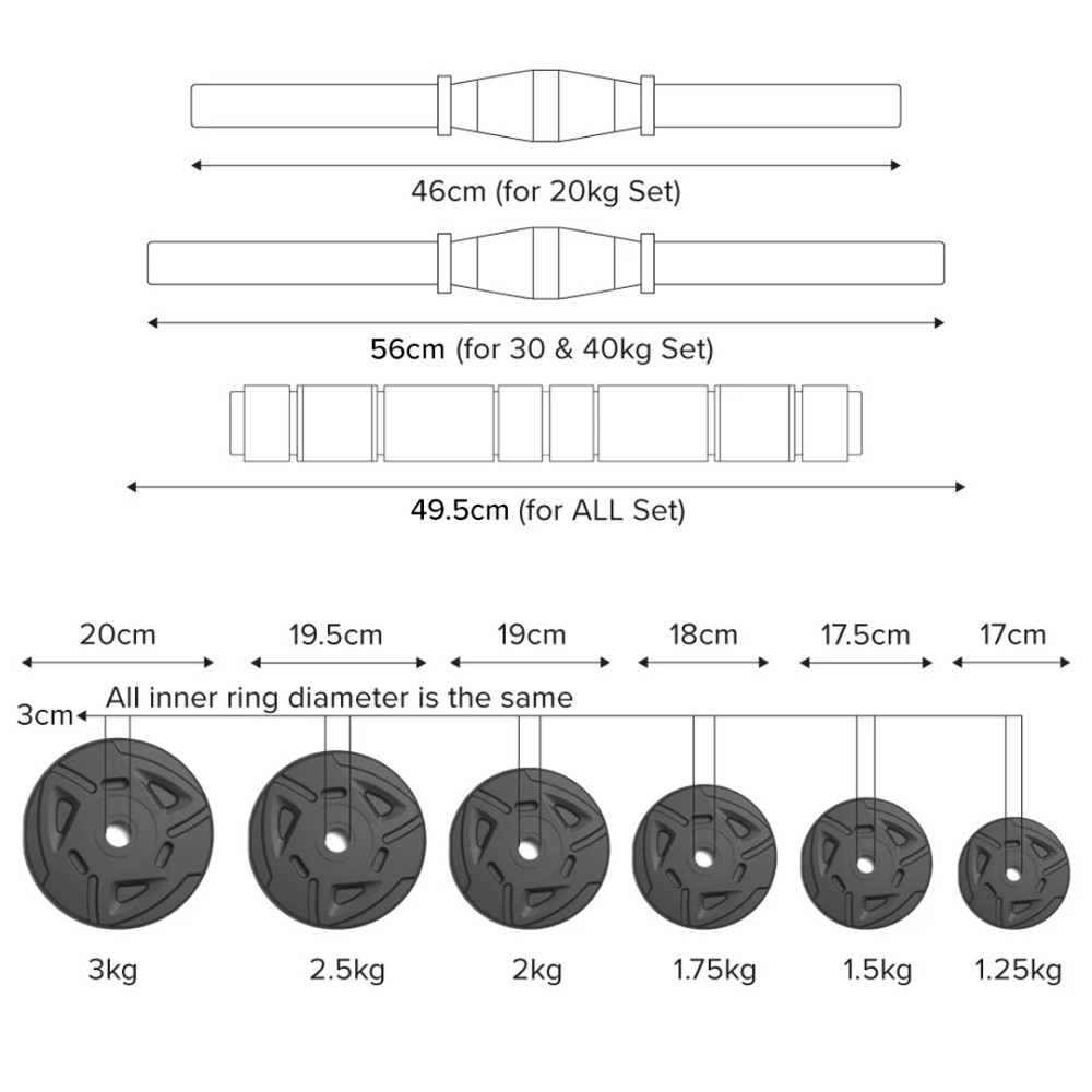 FAXON Versatile Dumbbell Set - JIJI.SG