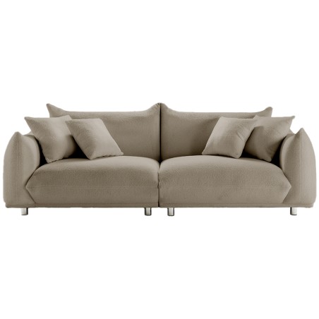 LOUISA 3 Seater Sofa, Bouclé Fabric