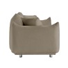 LOUISA 3 Seater Sofa, Bouclé Fabric - JIJI.SG