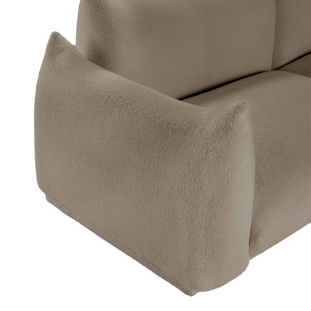 LOUISA 3 Seater Sofa, Bouclé Fabric