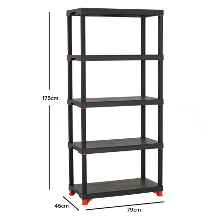 OPTIMUS PVC Shelving Unit