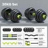FITNET SMART 6 in 1 Dumbbell Set - JIJI.SG