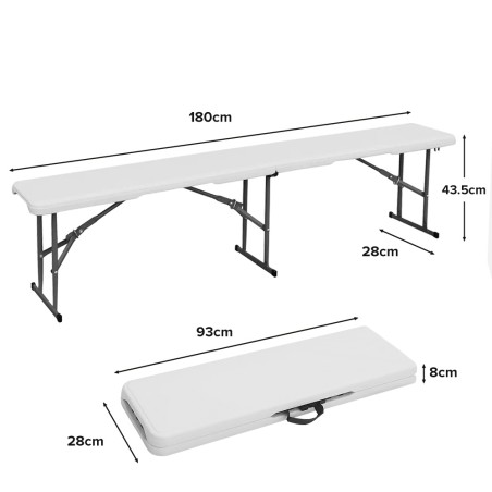 HDPE Folding Bench