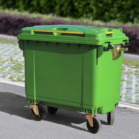 ONES TRIPP Plastic Garbage Bin with 4 wheels