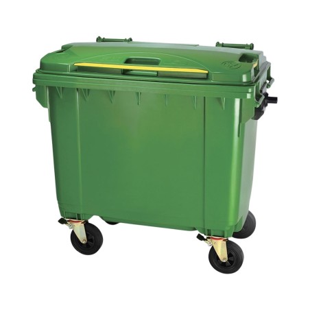 ONES TRIPP Plastic Garbage Bin with 4 wheels