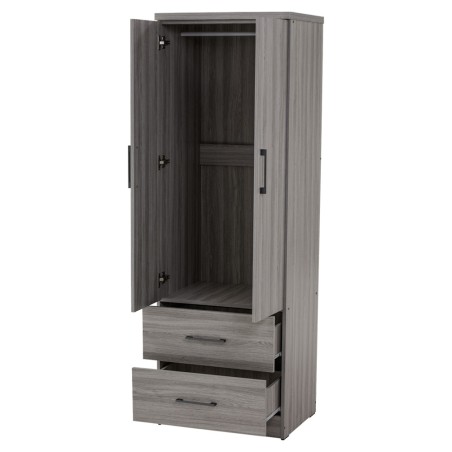 DUBLIN Wardrobe with 2 Doors and Drawers