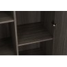 DUBLIN Low Wardrobe with 2 Doors - JIJI.SG