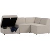 TRAVIS 3 Seater Extended Modular Sofa with Storage Ottoman - JIJI.SG