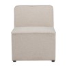 TRAVIS 3 Seater Extended Modular Sofa with Storage Ottoman - JIJI.SG