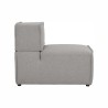 ALURA 4 Seater Corner Modular Sofa with Ottoman