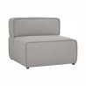 ALURA 4 Seater Corner Modular Sofa with Ottoman