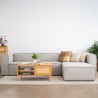 ALURA 4 Seater Corner Modular Sofa with Ottoman