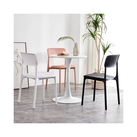 (AS-IS) POVEL Chair, Stackable