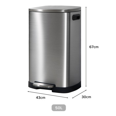 CHARAN Stainless Steel Trash Bin