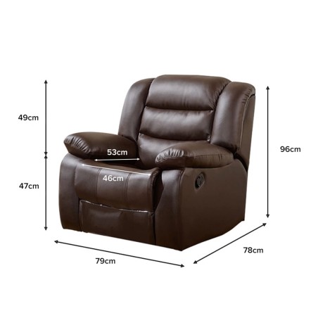 (AS-IS) Beaumont Recliner Sofa